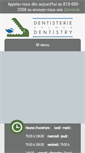 Mobile Screenshot of dentisterieaylmer.com